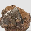 Tetrahedrite on Dolomite with Chalcopyrite - image 3