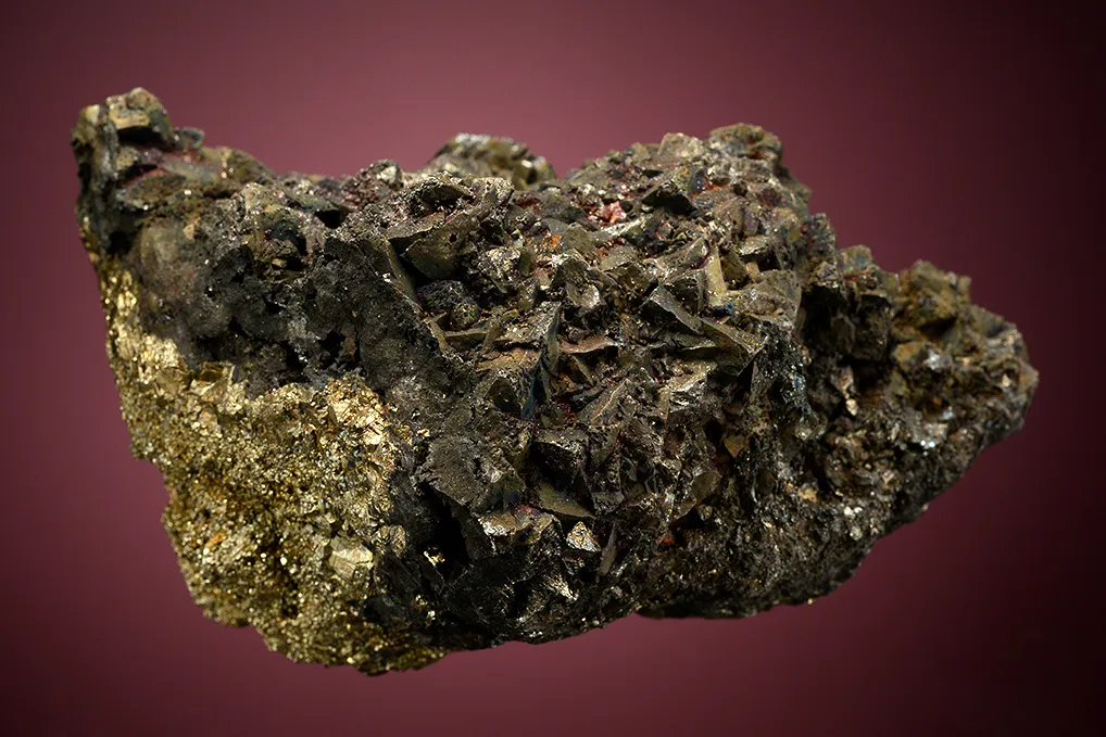 Tetrahedrite on Pyrite - image 4