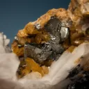 Tetrahedrite on Quartz and Siderite - image 2