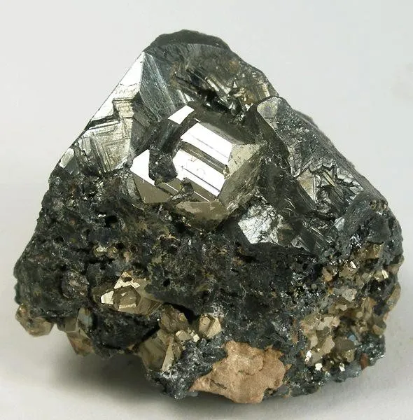 Tetrahedrite, Pyrite image