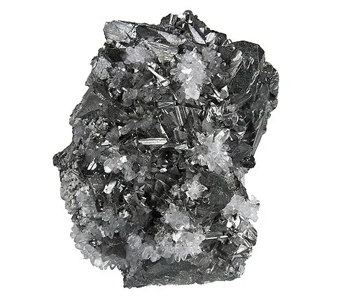 Tetrahedrite, Quartz image