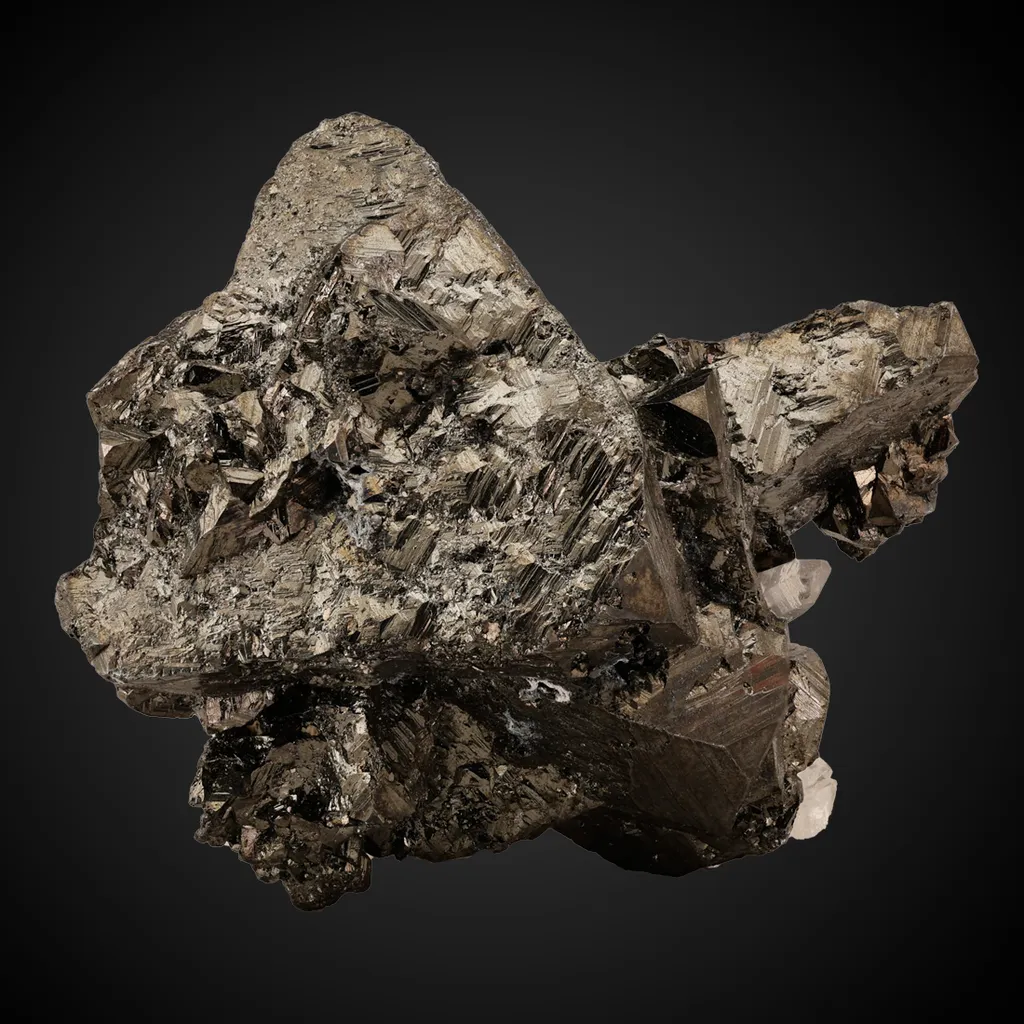 Tetrahedrite, Quartz image