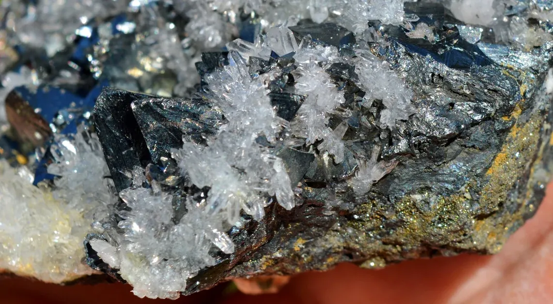 Tetrahedrite & Sphalerite & Quartz 600 grams - Huarón mine, Pasco province, Pasco, Peru - image 6