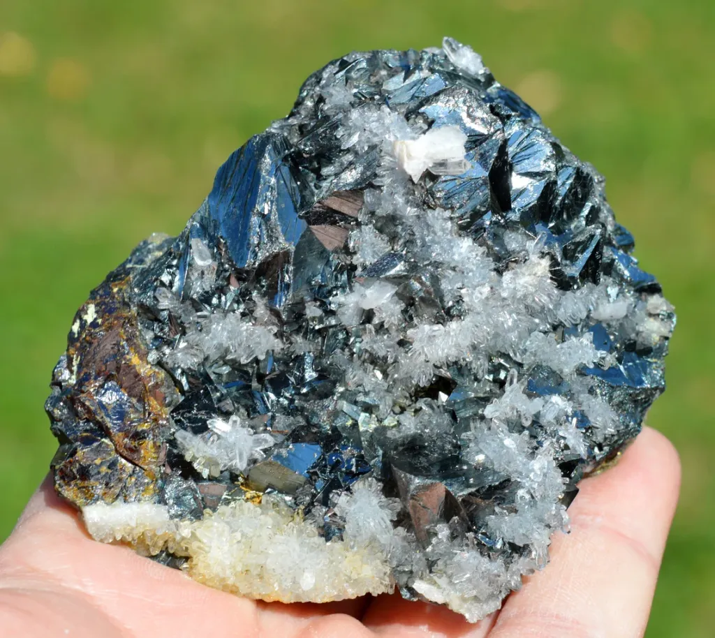 Tetrahedrite & Sphalerite & Quartz 600 grams - Huarón mine, Pasco province, Pasco, Peru image