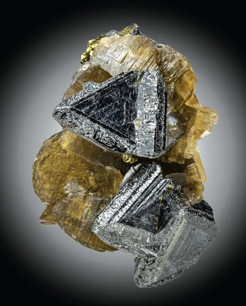 Tetrahedrite-Tennantite, Siderite image