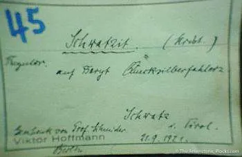 Tetrahedrite Var. Mercurian Schwatzite - image 2