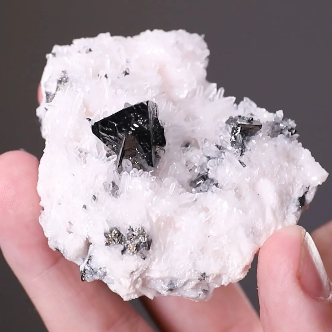 Tetrahedrite with Calcite - image 2