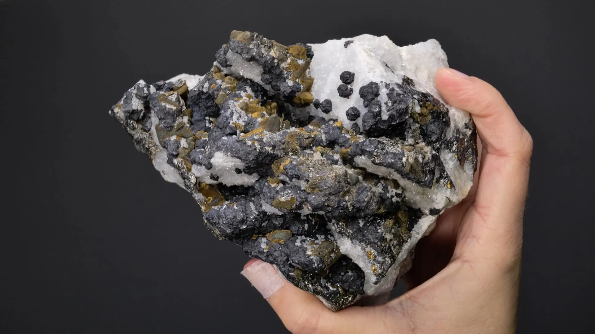 Tetrahedrite with Chalcopyrite and Galena - image 2