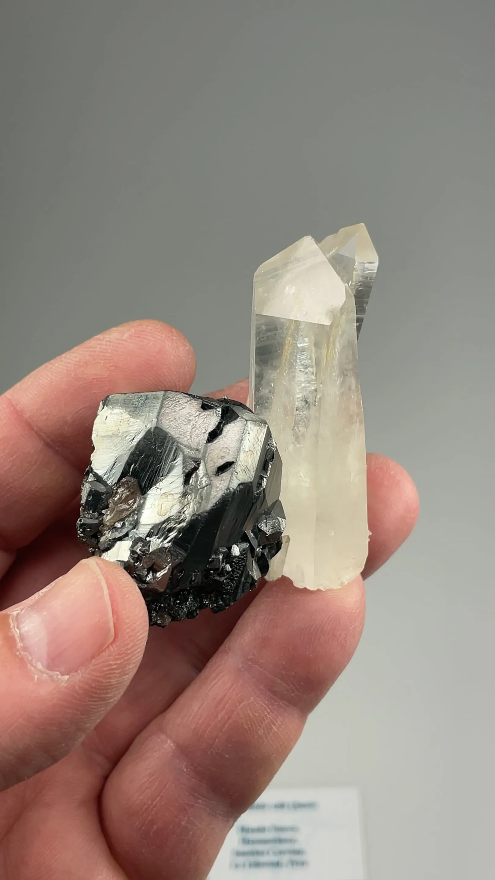 Tetrahedrite with Quartz - image 2