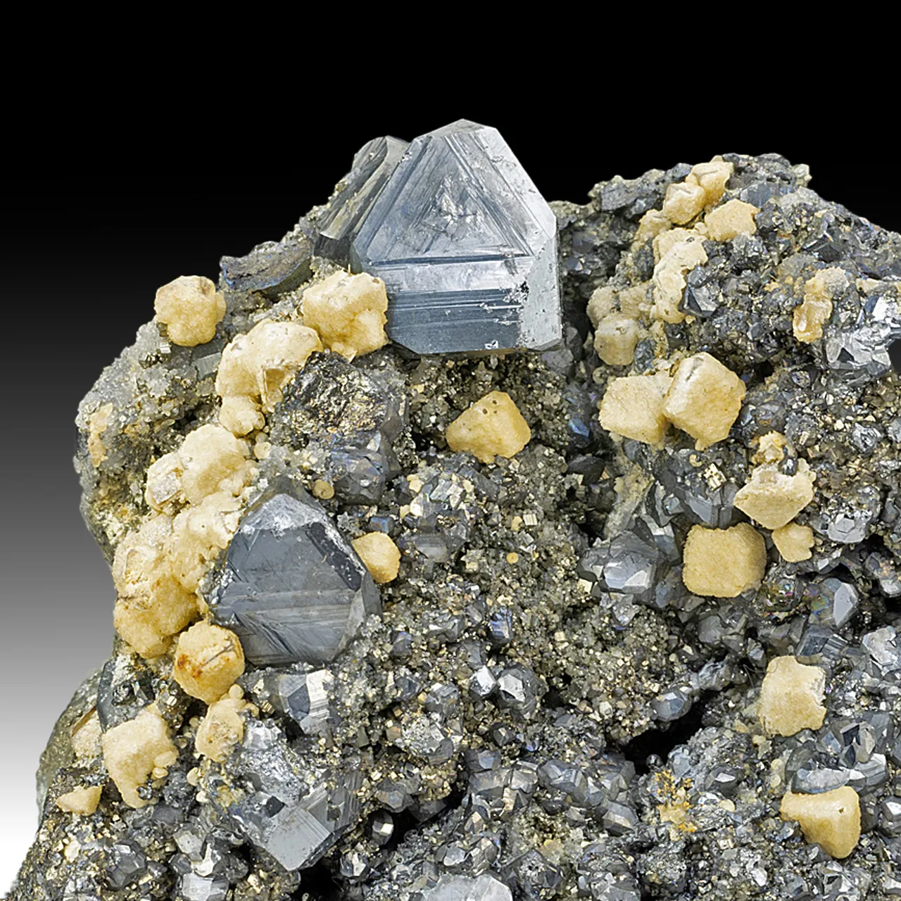 Tetrahedrite with Siderite, Pyrite - image 1