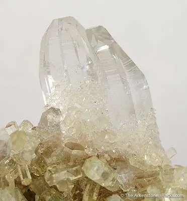 Thaumasite on Calcite - image 2