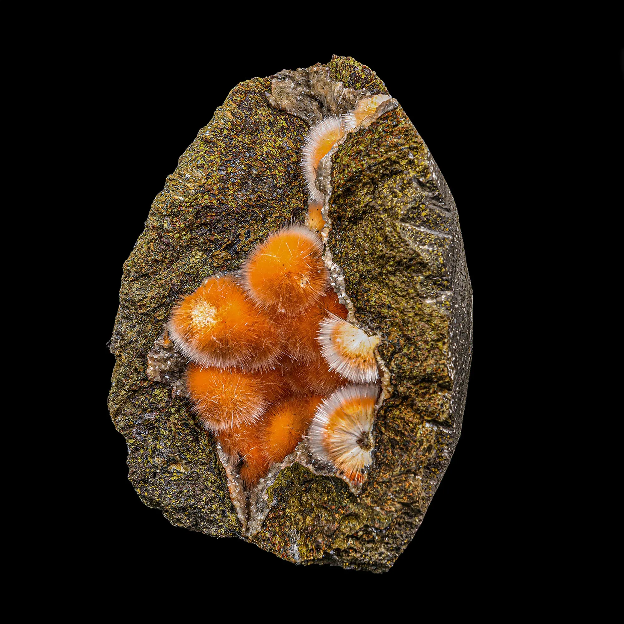 The Best and Rare Thomsonite Orange Rare Find Natural Mineral Specimen - image 2