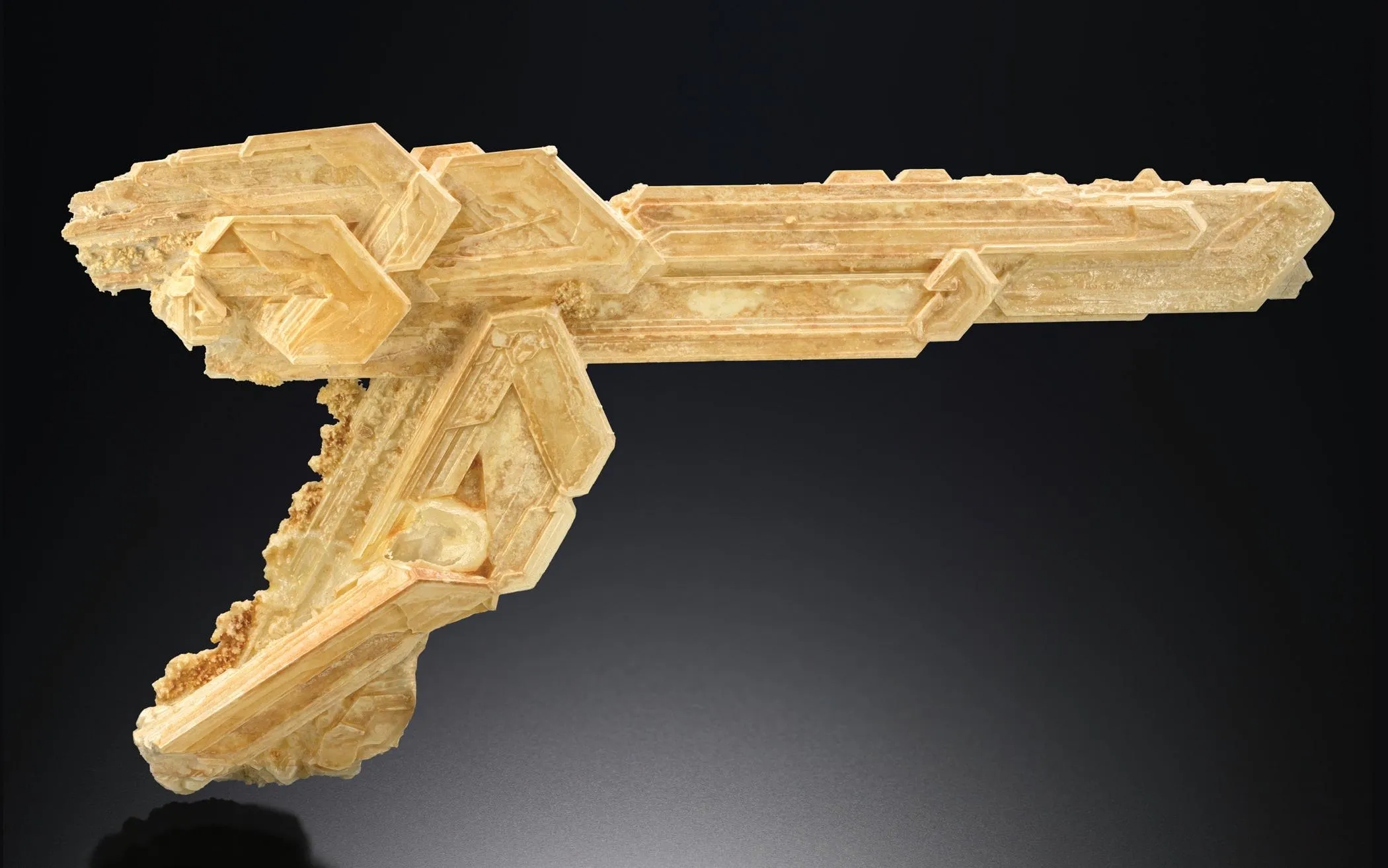 Thenardite pseudomorph after mirabilite group - image 1