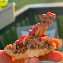 This exceptional vanadinite specimen is a masterpiece of natural artistry, featuring a unique format - image 8