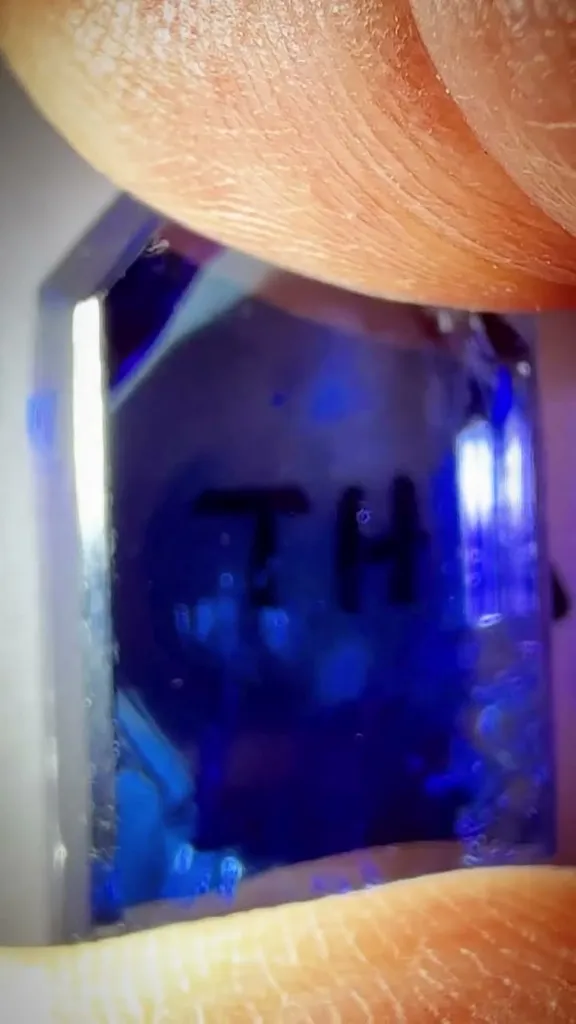 “This is a gem Tanzanite…” image