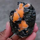 Thomsonite balls on Matrix - image 7