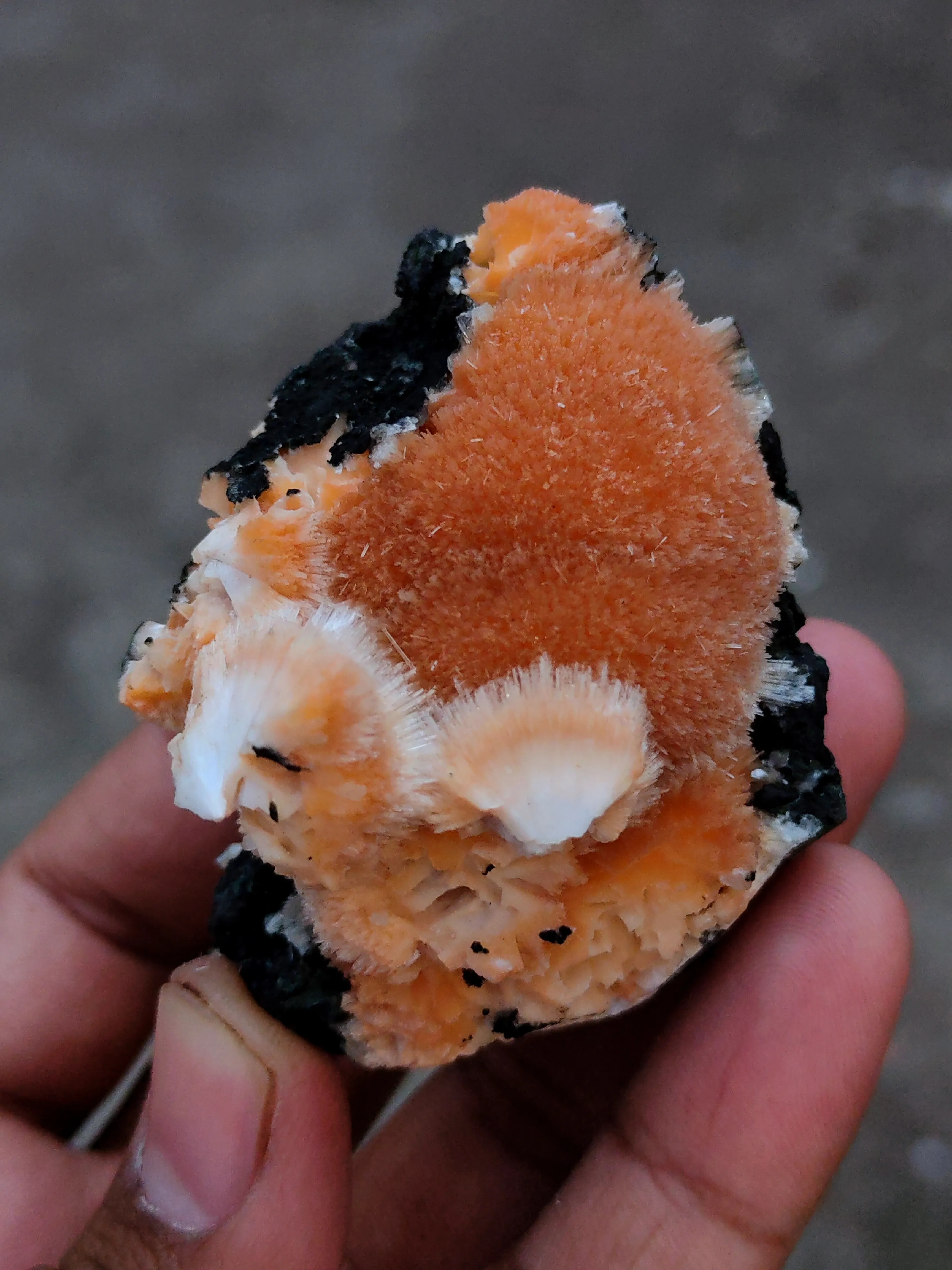 Thomsonite balls on Matrix - image 2