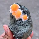 Thomsonite balls on Matrix - image 4