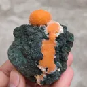 Thomsonite balls on Matrix - image 2