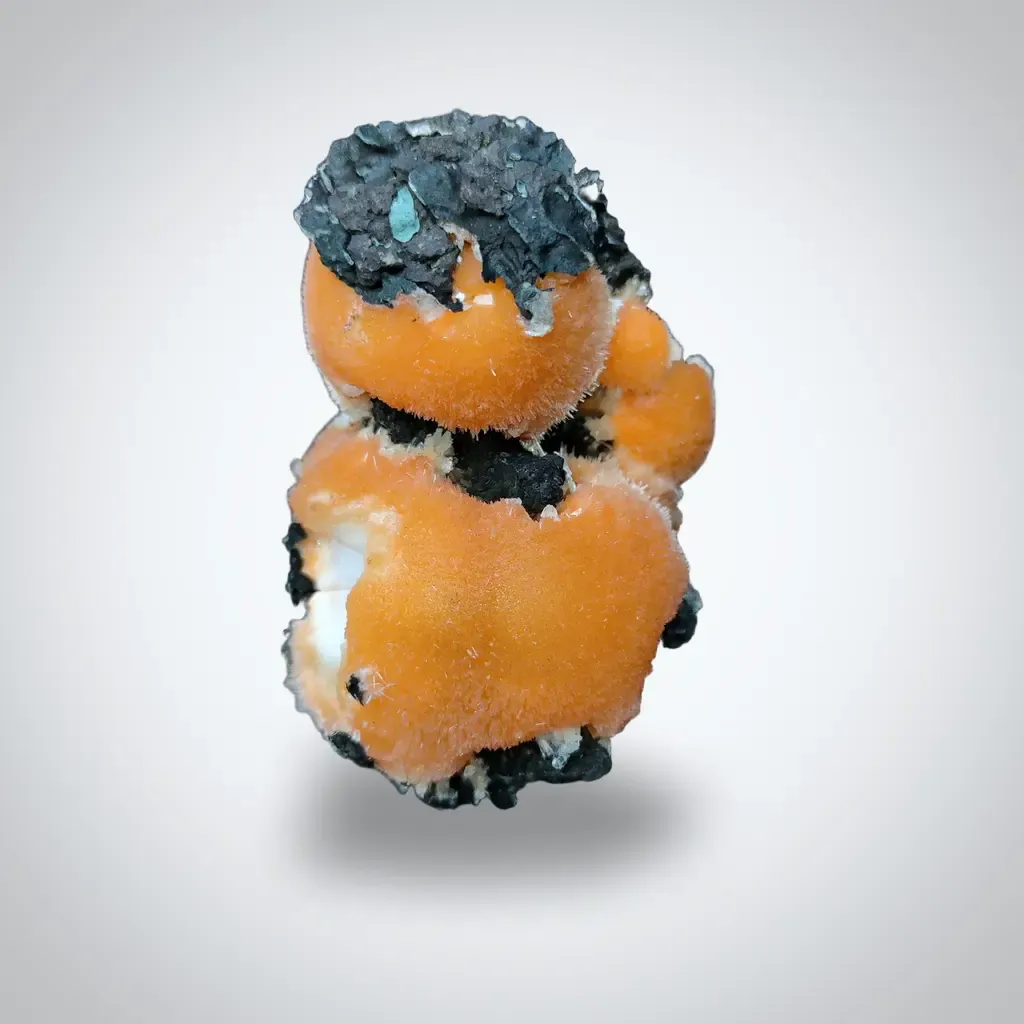 Thomsonite balls on Matrix Natural Mineral specimen image