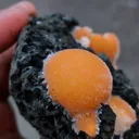 Thomsonite balls on Matrix Natural Mineral specimen - image 4