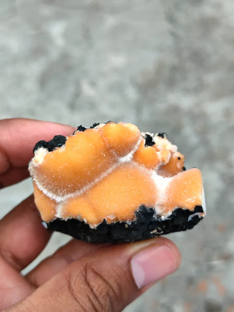 Thomsonite balls on Matrix Natural Mineral specimen - image 7