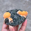 Thomsonite balls on Matrix Natural Mineral specimen - image 5