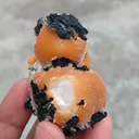 Thomsonite balls on Matrix Natural Mineral specimen - image 3