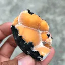 Thomsonite balls on Matrix Natural Mineral specimen - image 9