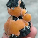 Thomsonite balls on Matrix Natural Mineral specimen - image 8