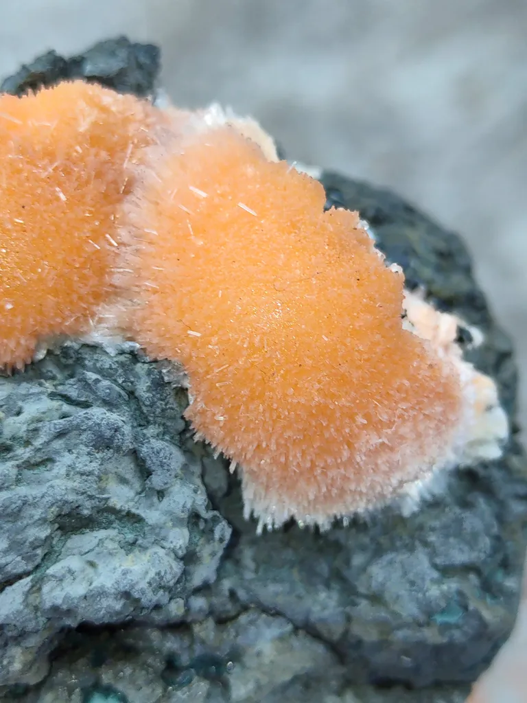 Thomsonite balls on Matrix Natural Mineral specimen - image 6