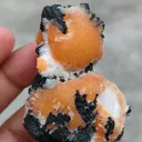 Thomsonite balls on Matrix Natural Mineral specimen - image 6