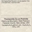 Thomsonite-Ca on Prehnite - image 4