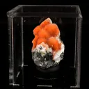 Thomsonite Deep Orange Rare, Free Standing Natural Mineral Specimen - image 2