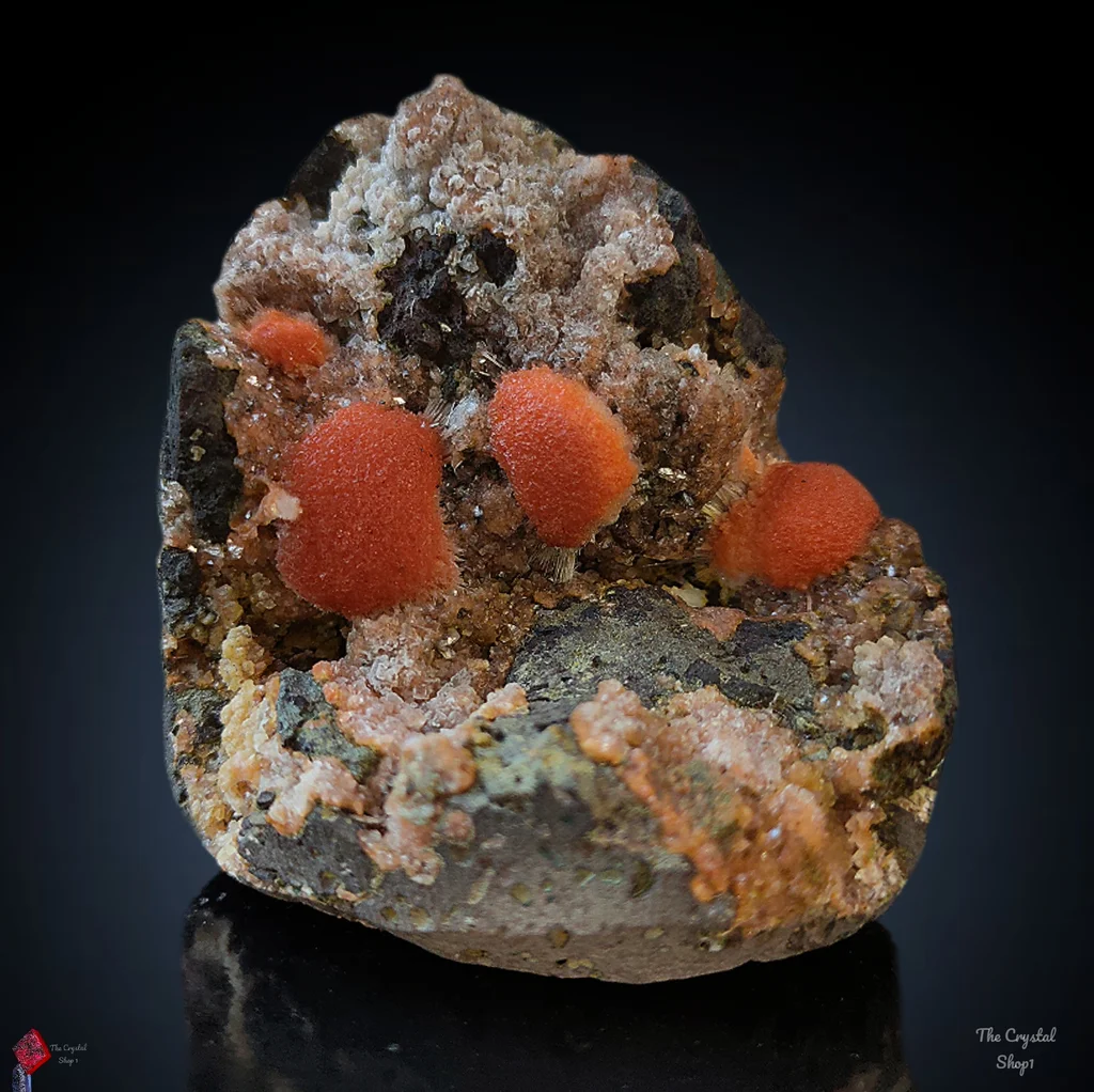 Thomsonite from Deshgaon, Madhya Pradesh, India image