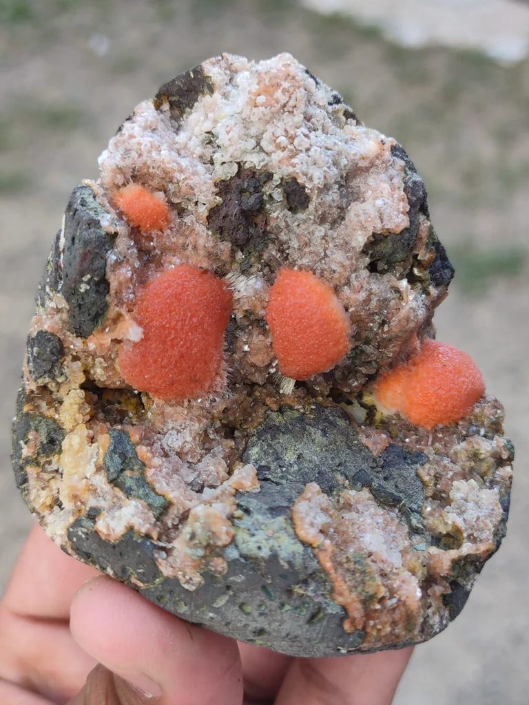 Thomsonite from Deshgaon, Madhya Pradesh, India - image 8