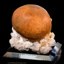 Thomsonite-Mesolite on Heulandite - image 1