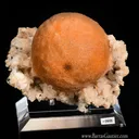 Thomsonite-Mesolite on Heulandite - image 2