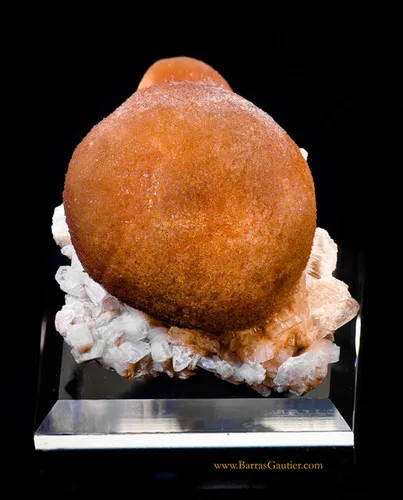 Thomsonite-Mesolite on Heulandite - image 2