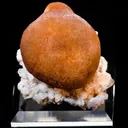 Thomsonite-Mesolite on Heulandite - image 2