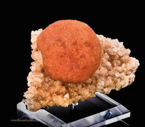Thomsonite on Heulandite - image 2
