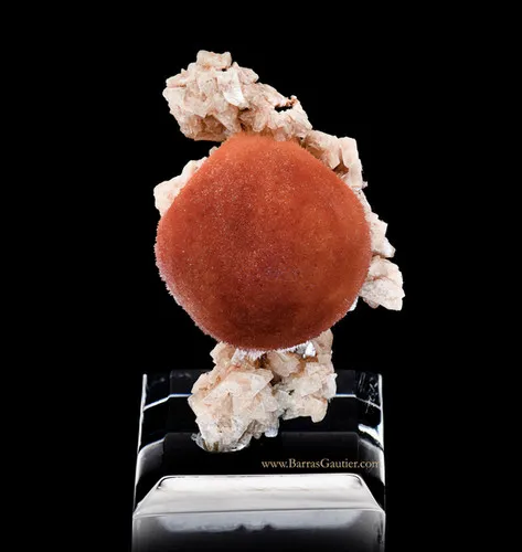 Thomsonite on Heulandite - image 2