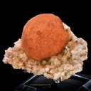 Thomsonite on Heulandite - image 1