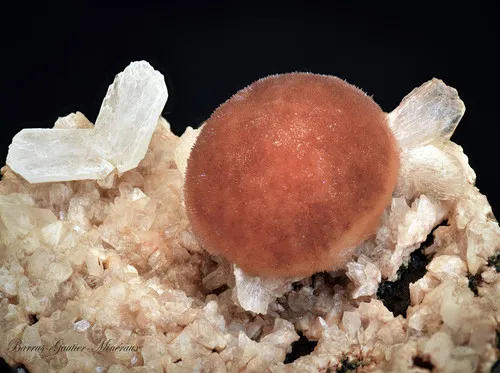 Thomsonite on Stilbite image