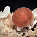 Thomsonite on Stilbite - image 1