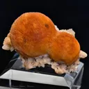 Thomsonite on Stilbite - image 2