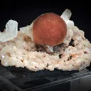 Thomsonite on Stilbite - image 3