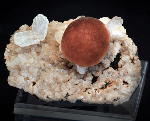 Thomsonite on Stilbite - image 4