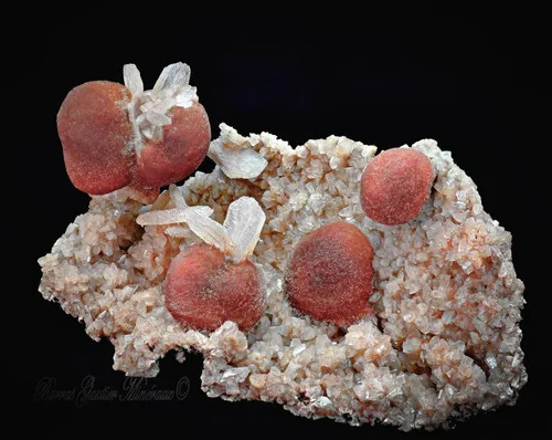 Thomsonite on Stilbite image