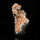 Thomsonite Orange Rare Find Free Standing Natural Mineral Specimen - image 1